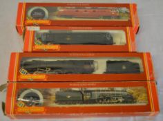 4 Hornby OO gauge locomotives with original tatty boxes