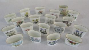 19 assorted spill vases inc Royal Worcester,