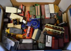 Unboxed die cast model vehicles,