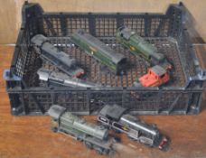 Approx 7 OO gauge unboxed locomotives including Hornby