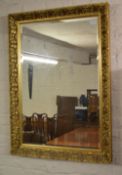 Gilt wall mirror