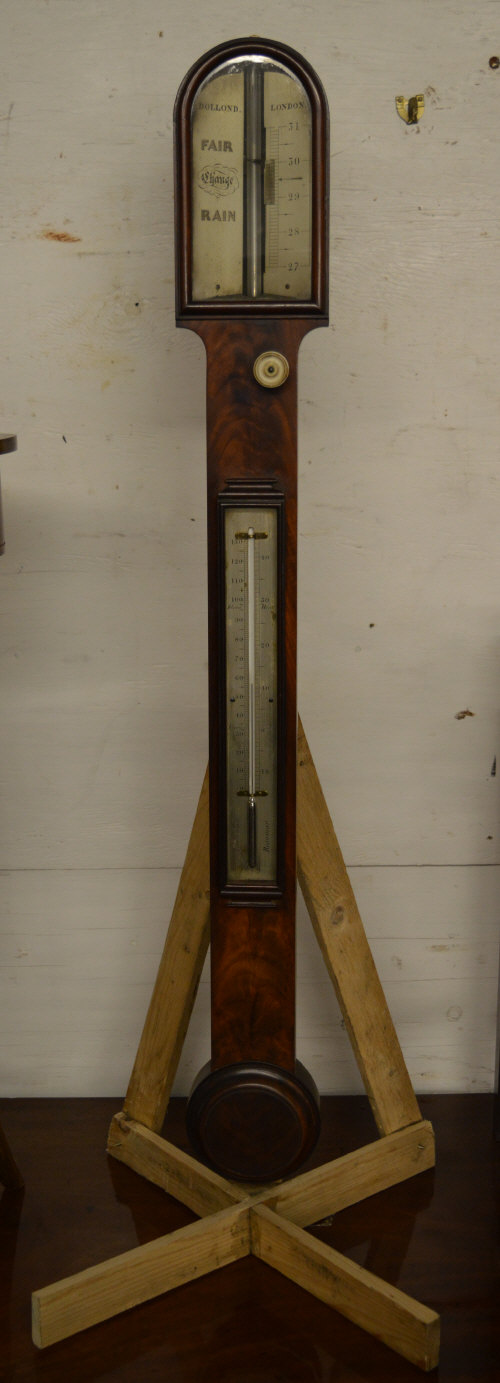 Georgian stick barometer,
