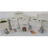 Collection of 16 Disney character Christmas tree ornaments (1 af) (boxed)