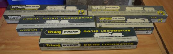 5 boxed Wrenn locomotives including W2225 2-8-0 Freight LMS