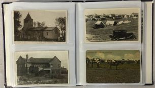 Album of approximately 80 old postcards of Chapel St Leonards, Ingoldmells, Hogsthorpe,