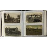 Album of approximately 80 old postcards of Chapel St Leonards, Ingoldmells, Hogsthorpe,