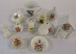 Selection of Lincolnshire crested china