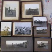 Various black and white photographs relating to the Southwell races etc including some by Howard