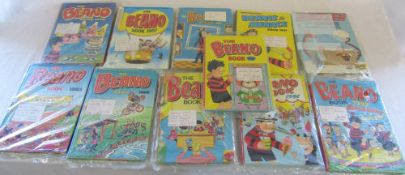 Various children annuals inc Beano,