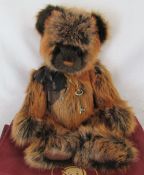 Modern jointed teddy bear by Charlie Bears 'Terry' designed by Isabelle Lee L 52 cm