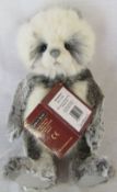 Modern jointed teddy bear by Charlie Bears 'Alexandra' designed by Isabelle Lee L 27 cm