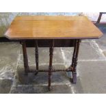 Victorian mahogany Sutherland table