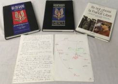 3 books in French relating to WWII: Remember Raymond Forgeat,