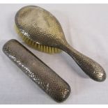 Silver backed hairbrushes Chester 1910