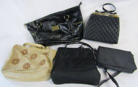 Selection of ladies handbags inc Smith & Canova