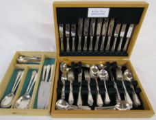 Canteen of cutlery (with extras)