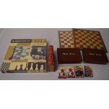 Kasparov chess set, 2 chess boards,