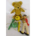 Merrythought teddy bear,