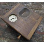 Gled-hill Brooks Huddlesfield Time Recorder clock c.