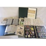 Assorted stamp albums, FDC's,