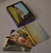 Small box of mixed topographical postcards