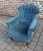 Victorian button back chair