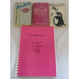 Copy script of Dr Strangelove & 3 paperback books by Terry Southern