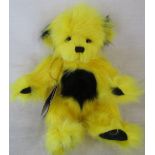 Modern jointed teddy bear by Charlie Bears 'Mix' designed by Heather Lyell L 27 cm