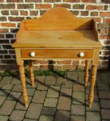 Victorian pine washstand