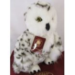 'Skylar' owl by Charlie Bears designed by Isabelle Lee L 36 cm