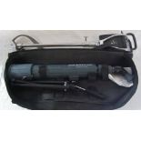 Seben sporting scope 20-60x60 & a shooting stick