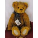 Modern jointed teddy bear by Charlie Bears 'Memories' designed by Heather Lyell L 54 cm