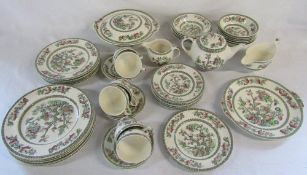 Johnson Bros 'Indian Tree' pattern dinner and tea part service (approx 48 pieces)