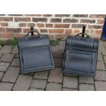 Near pair of Victorian coal boxes