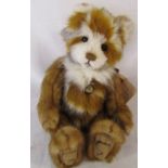 Modern jointed limited edition teddy bear by Charlie Bears 'Nina' designed by Isabelle Lee L 32 cm