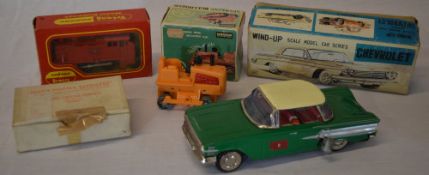 Hornby Triang boxed model, vintage boxed tinplate wind up Chevrolet Impala,