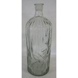 Large glass poison jar H 35 cm