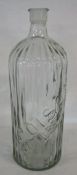 Large glass poison jar H 35 cm