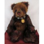 Modern jointed teddy bear by Charlie Bears 'Thingy-ma-jig' designed by Isabelle Lee L 56 cm