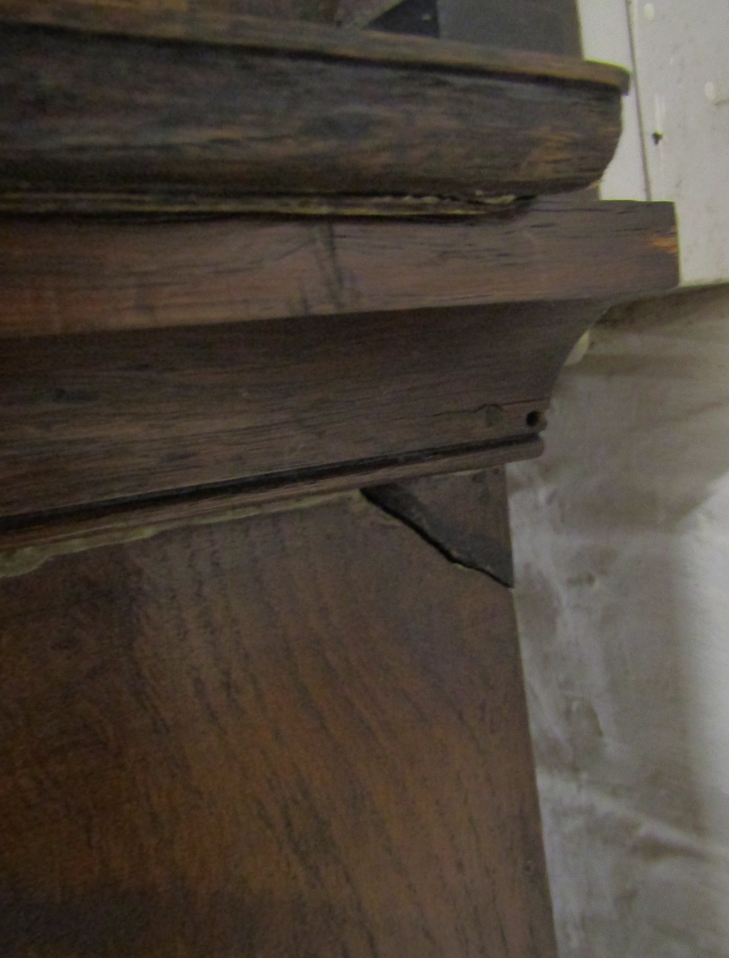 18th century 8 day longcase clock with brass dial & at oak case maker Jon Waldron Tiverton Ht 193cm - Image 9 of 12