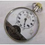 Swiss made silver 'Hebdomas Patent' 8 days pocket watch