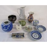 Various Oriental ceramics