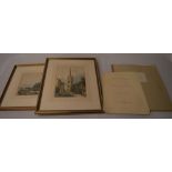 James William Wilson 'Sketches of Louth' including tradesmen samples