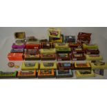 Quantity of boxed die cast model cars including Solido, Rio, Polistil,