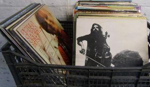 Various 33 rpm LPs inc easy listening, Abba, John Denver, Leo Sayer, ELO,
