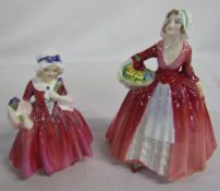 2 Royal Doulton figurines - Janet HN1537 and Lavinia HN1955