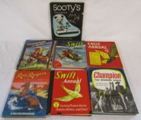 Selection of children's annuals inc Roy Rogers,