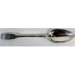 Silver fiddle pattern basting spoon 3.