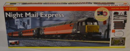 Boxed Hornby Night Mail Express railway set R1049