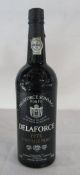Bottle of Delaforce Porto vintage port 1975